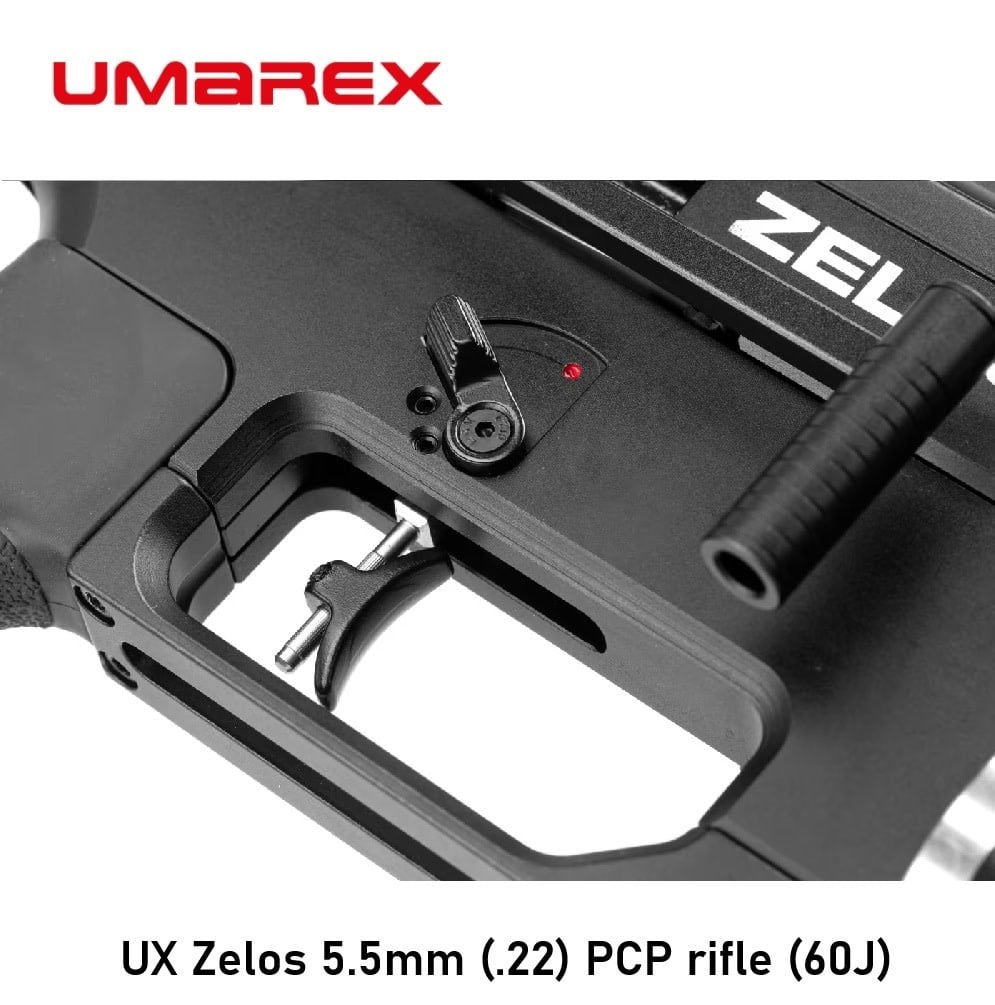 UMAREX UX Zelos 5.5mm (.22) PCP rifle (60J)