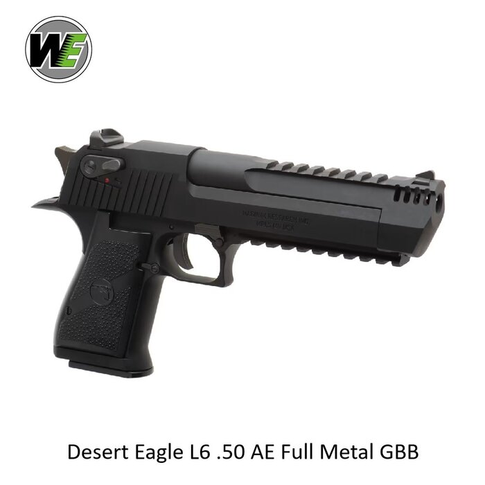 WE (Wei Tech) Desert Eagle L6 .50 AE Full Metal GBB