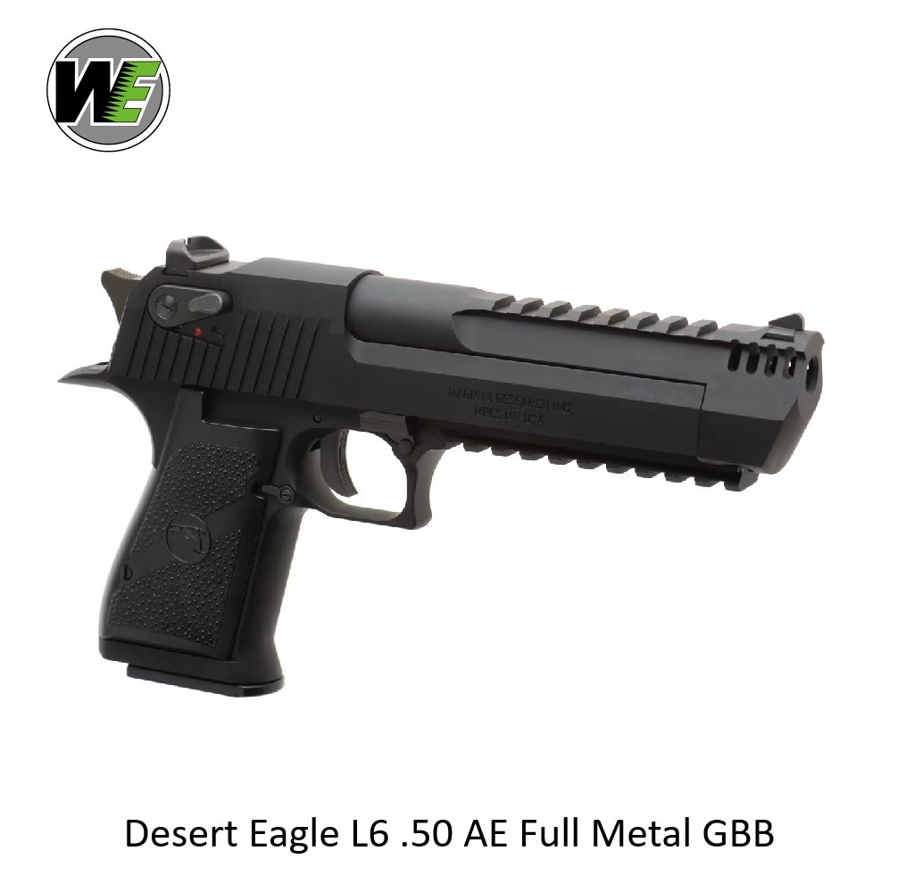 WE (Wei Tech) Desert Eagle L6 .50 AE Full Metal GBB