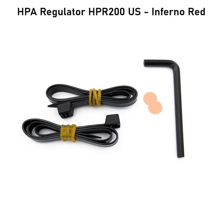 Balystik HPA Regulator HPR200 US - Inferno Red