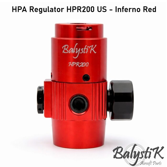 Balystik HPA Regulator HPR200 US - Inferno Red