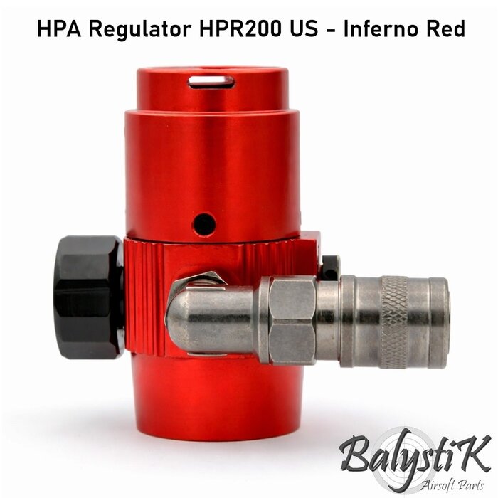 Balystik HPA Regulator HPR200 US - Inferno Red