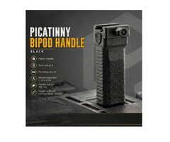 Picatinny Bipod Handle Black