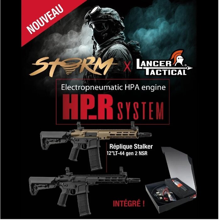 Lancer Tactical Stalker 12" LT-44 gen 2 NSR HP-R
