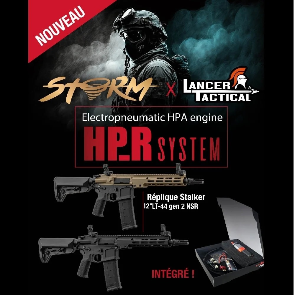 Lancer Tactical Stalker 12" LT-44 gen 2 NSR HP-R