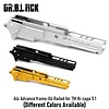 DR BLACK Alu Advance frame-04 Railed for TM Hi-capa 5.1