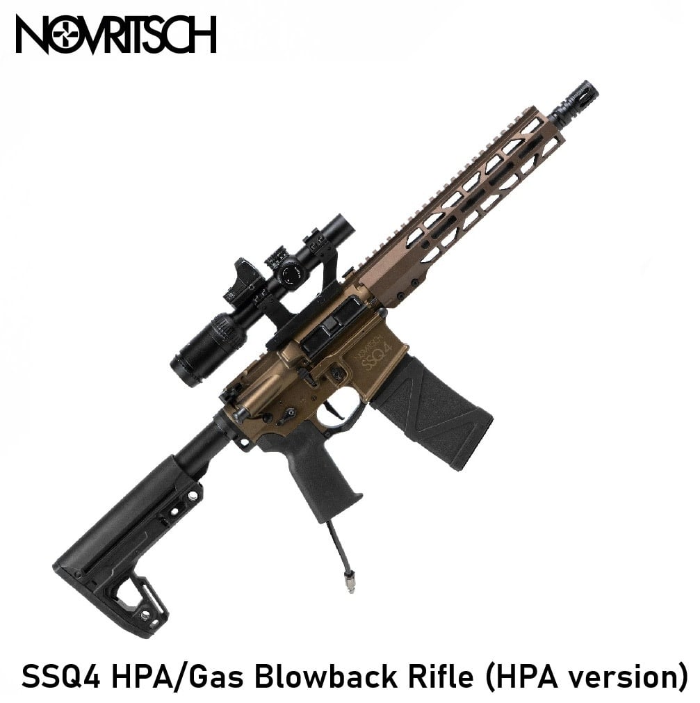 NOVRITSCH SSQ4 HPA/Gas Blowback Rifle (HPA version)