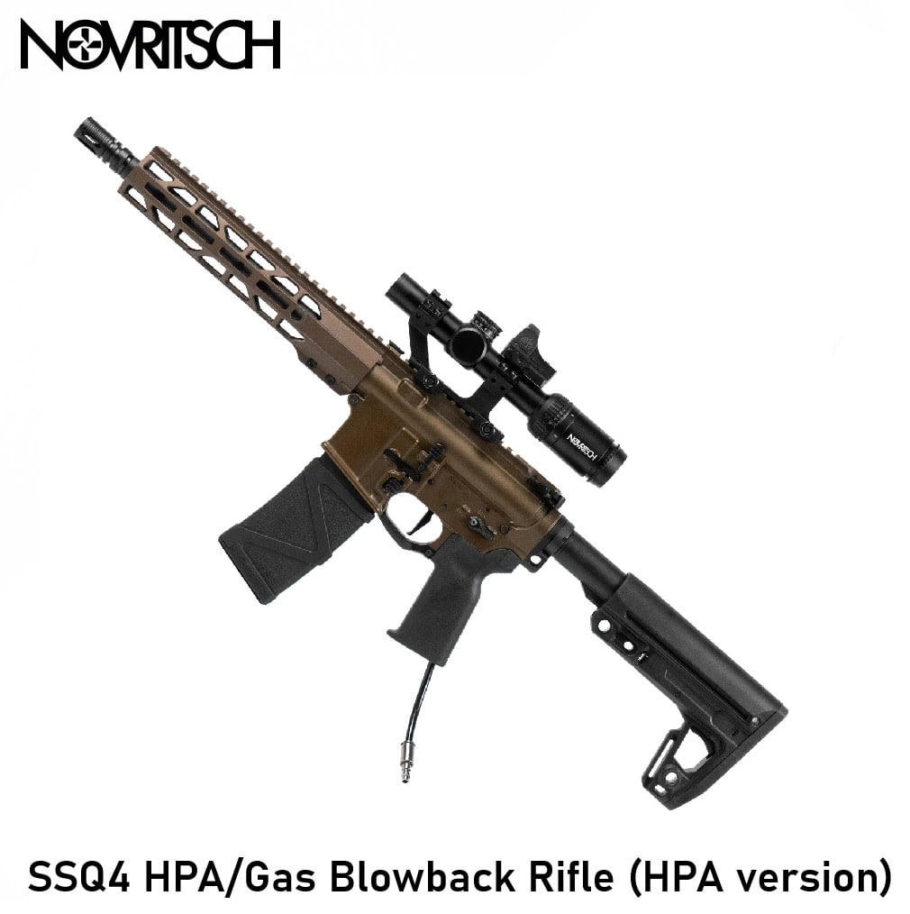 NOVRITSCH SSQ4 HPA/Gas Blowback Rifle (HPA version)