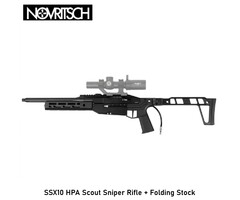 NOVRITSCH SSX10 HPA Scout Sniper Rifle + Folding Stock