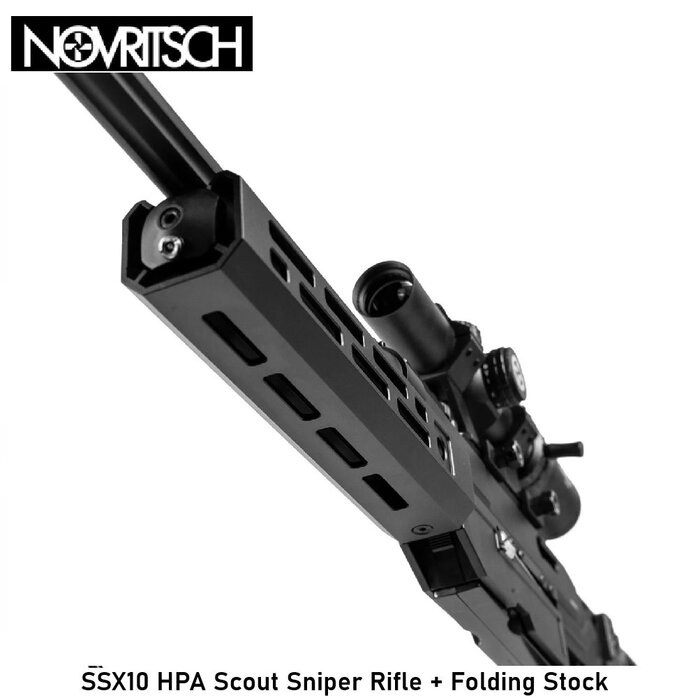 NOVRITSCH SSX10 HPA Scout Sniper Rifle + Folding Stock