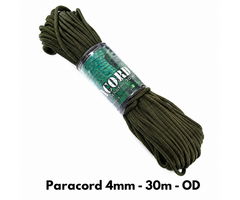 Fosco Industries Paracord 4mm - 30m - OD