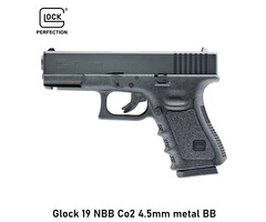 Glock Glock 19 NBB Co2 4.5mm metal BB