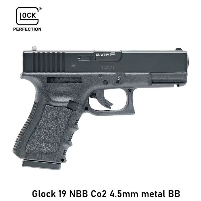 Glock Glock 19 Blowback Co2 4.5mm metal BB