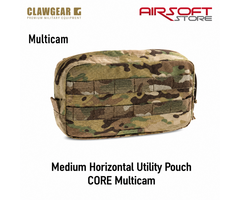 CLAWGEAR Medium Horizontal Utility Pouch CORE Multicam