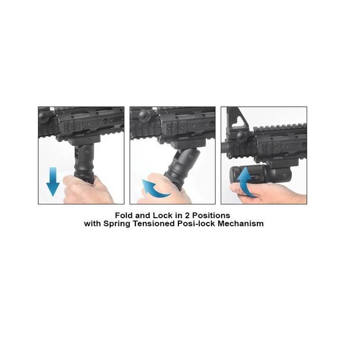 UTG Foregrip Metal Combat Foldable