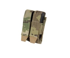 CONDOR Double Pistol Mag pouch - MultiCam
