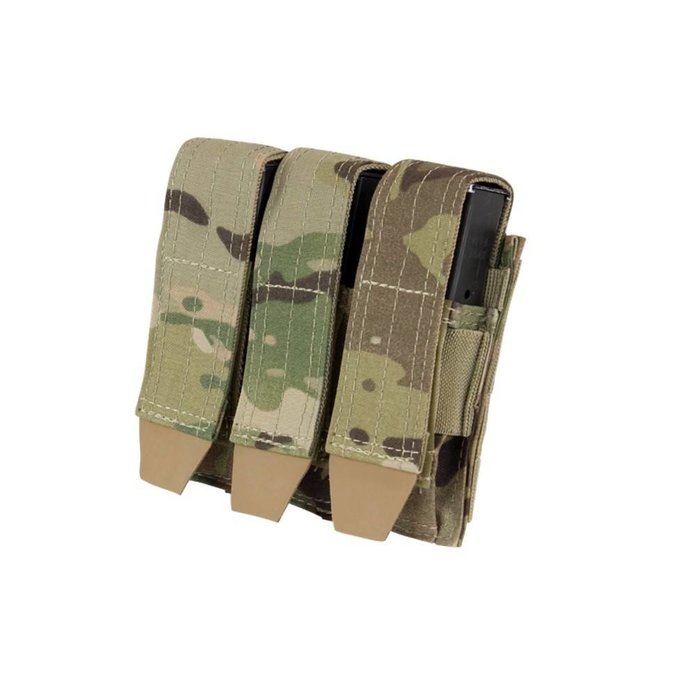 CONDOR Triple Pistol Mag Pouch - MultiCam