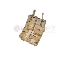 EMERSON Double Open Top  5.56 Mag Pouch - MC Arid