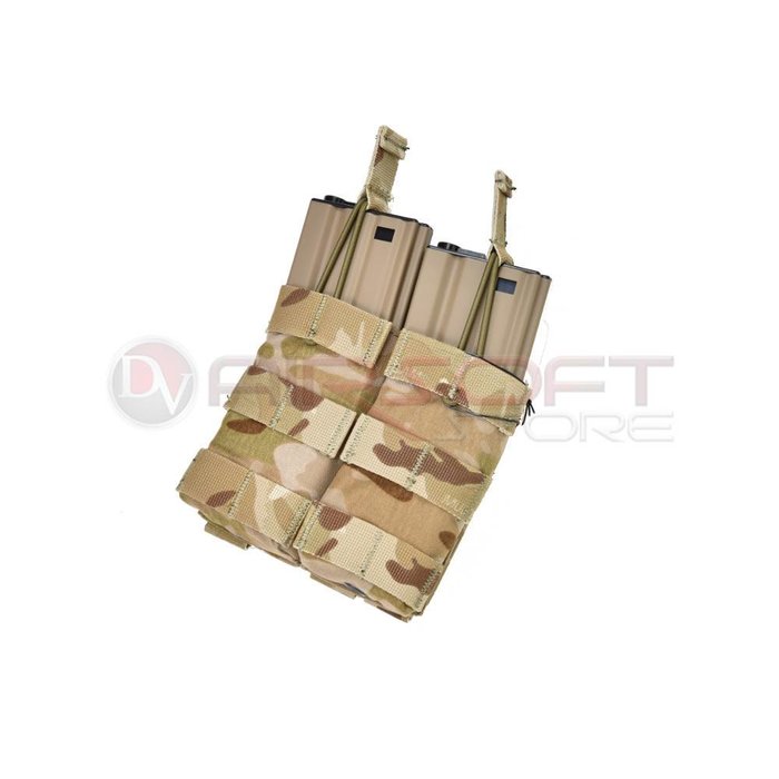 EMERSON Emerson Double Open Top  5.56 Magazine Pouch - MC Arid