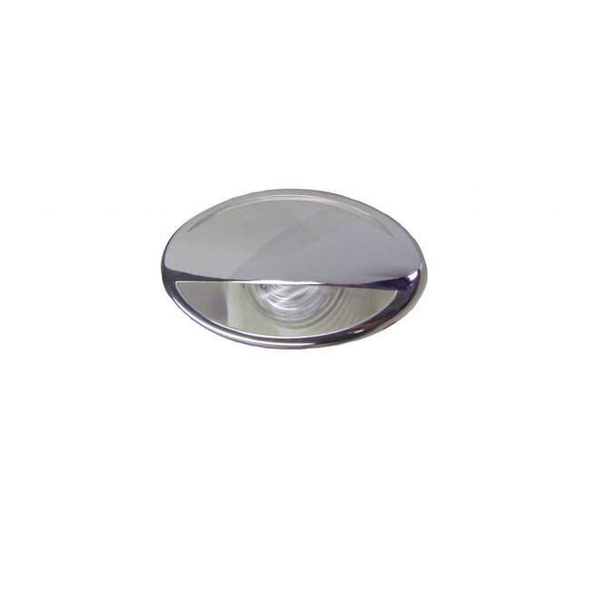 LED Licht Courtesy, RVS, blauw