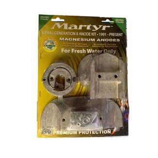 Martyr Anodes Mercruiser Anode Kit, Alpha Gen 2, Magnesium