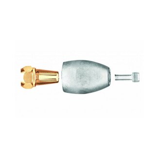 Martyr Anodes MERCURY  Anode Aluminium  BRAVO 3 (2003 AND OLDER) PROP NUT ASSBLY