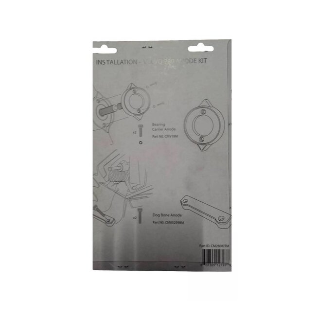 Martyr Anodes Volvo Penta Anode Kit 280, Magnesium