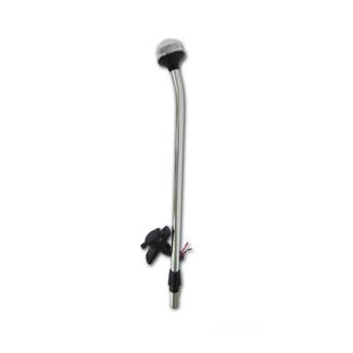 All round licht LED - 105 cm met plastic zwarte voet
