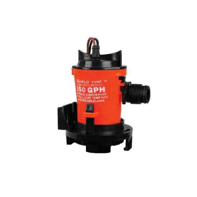 Sea Flo Lenspomp 350 GPH, 12v (1.325 ltr/uur)