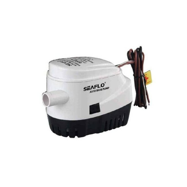 Sea Flo Lenspomp 600 GPH, 12v, Automatisch (2271 ltr/uur)