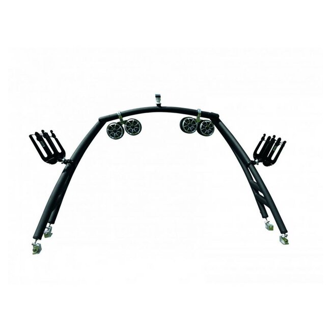 Monster Tower MTK XL Black Forward Facing Wakeboard Tower