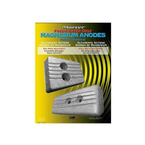 Martyr Anodes Volvo Penta Anode Kit SX-A, Magnesium