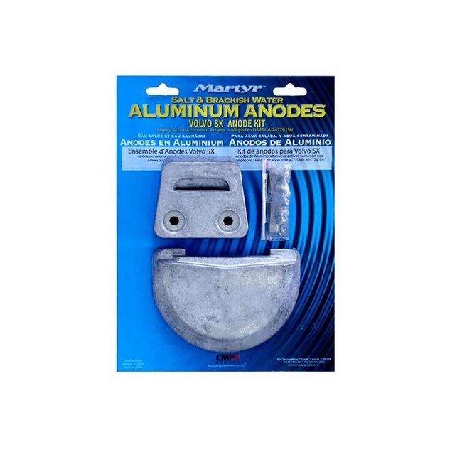 Martyr Anodes Volvo Penta Anode Kit SX, Aluminium