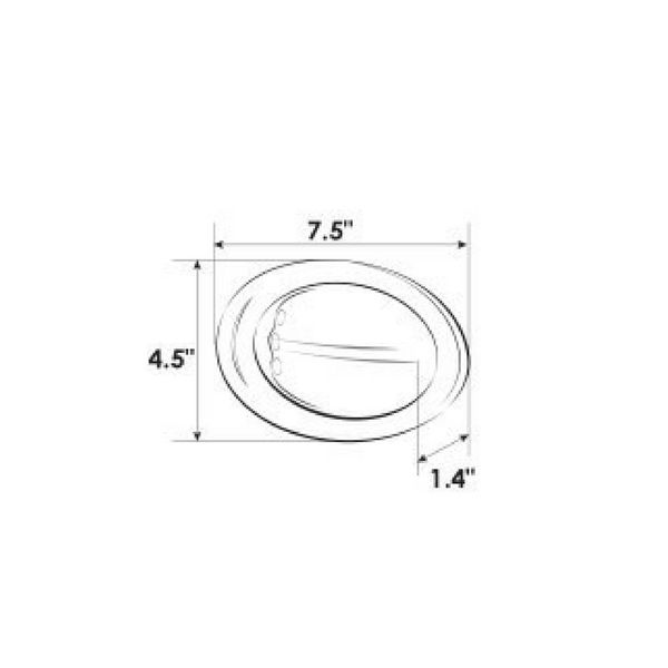 LED Docking Lights - RVS - Per Paar