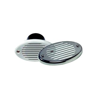 Innovative Lighting Verborgen hoorn/claxon - Wit met RVS kap