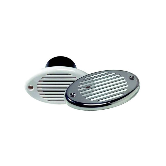 Innovative Lighting Verborgen hoorn/claxon - Wit met RVS kap