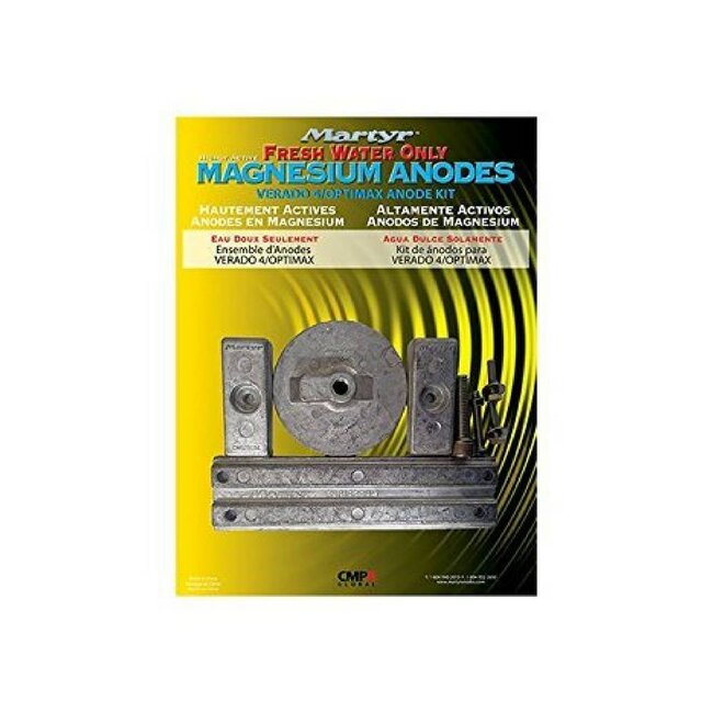 Martyr Anodes Mercury kit cm-verado4kit Magnesium