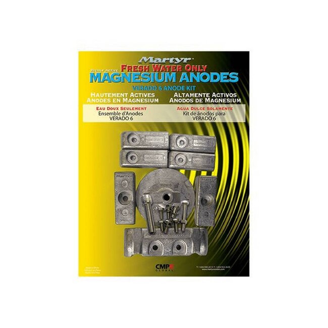 Martyr Anodes Mercury kit cm-verado6kit Magnesium