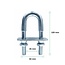 Bow/Stern Eye - 100-M10 - RVS 316