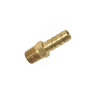 Messing slangaansluiting - 3/8" Barb x 1/4" NPT
