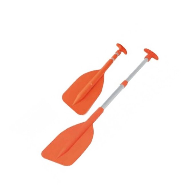 Telescopische peddel 56 -112 cm - Oranje