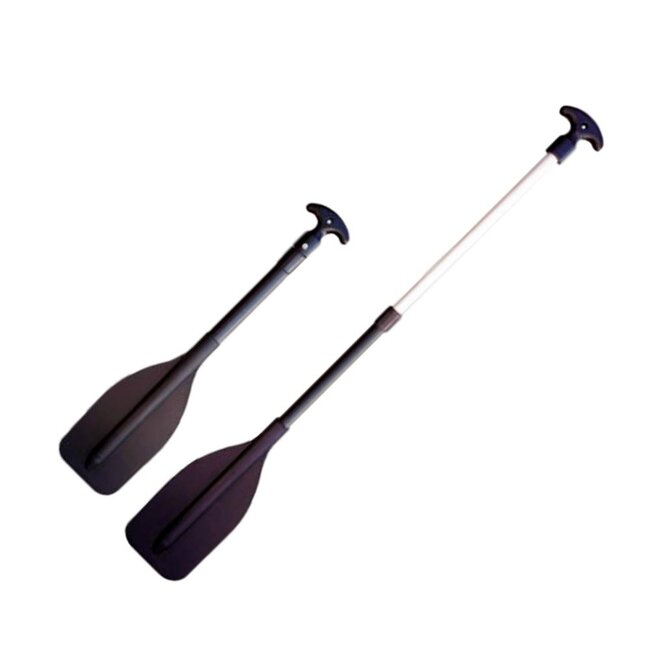 Telescopische Peddel 56 - 112 cm - Zwart