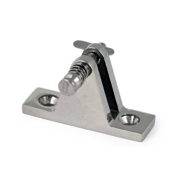 RVS Montagevoet met gaffelpen