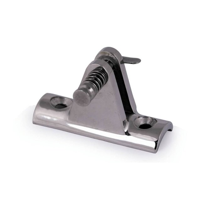 Railing/Raam beugel met gaffelpen, RVS