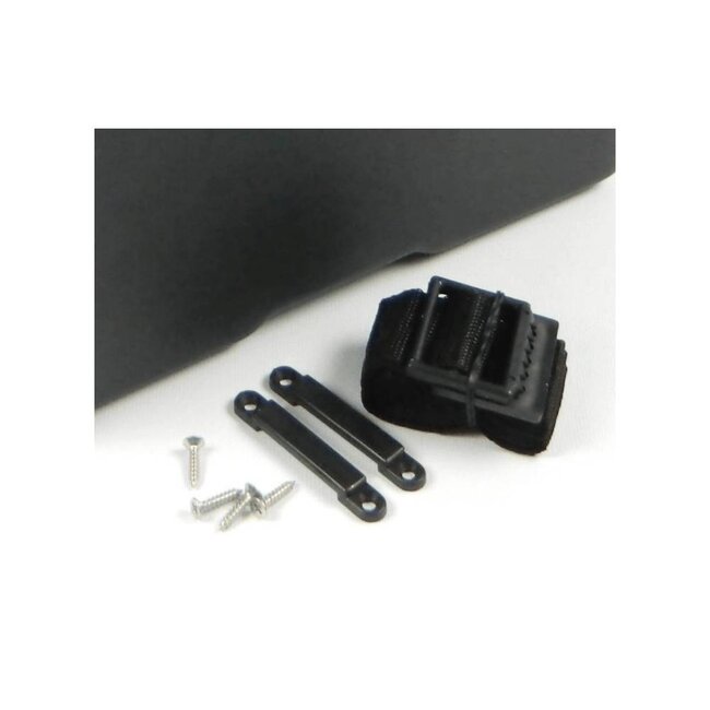 Accubak. Zwaar plastic met band & schroeven. Small