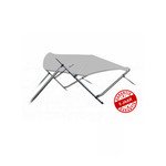 Navishade Biminitop, Aluminium, 3 boog, H91-B170-182, Grijs