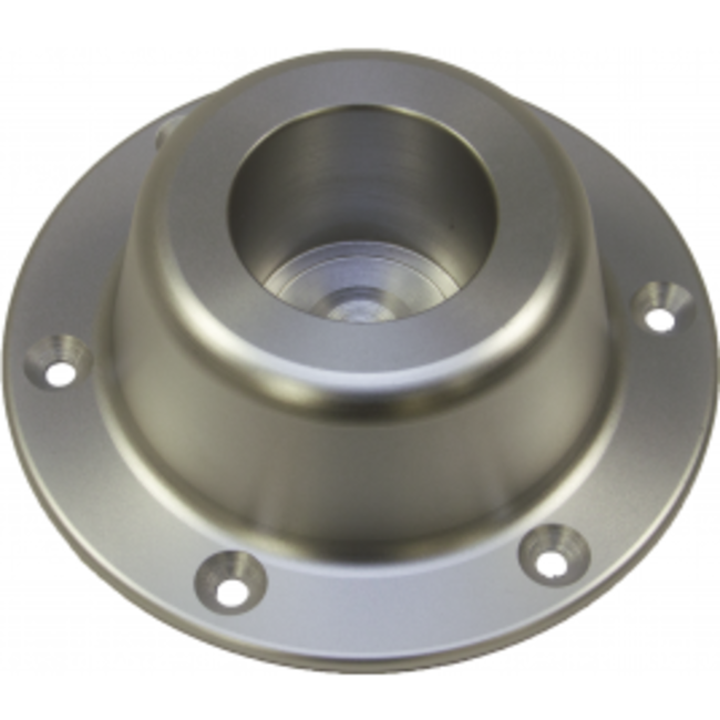 Aluminium Tafelpoot 68,5 cm incusief vloerplaat en tafelbase