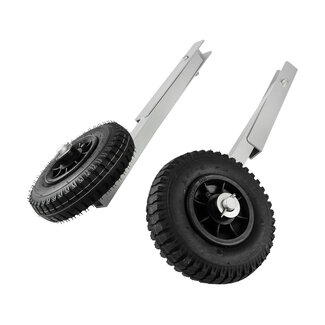 Aluminium strandwielen met luchtbanden