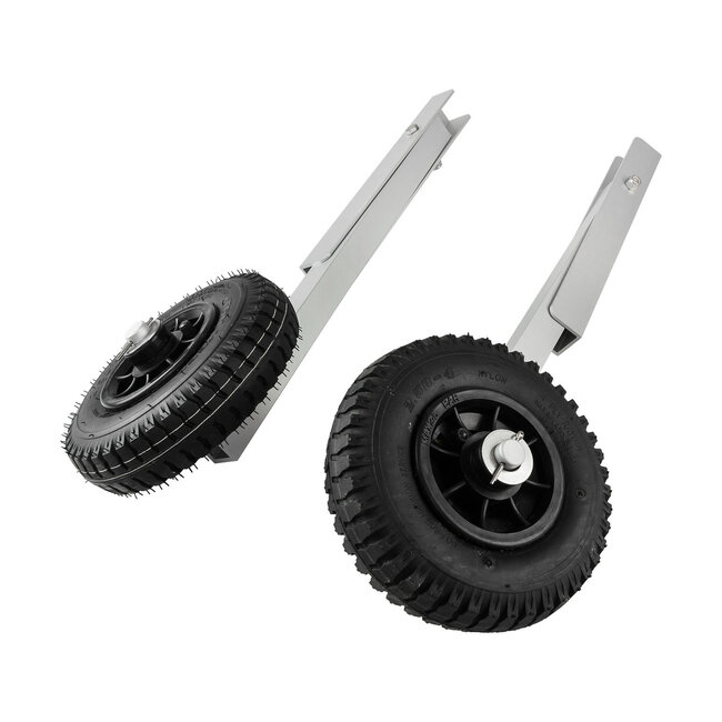 Aluminium strandwielen met luchtbanden