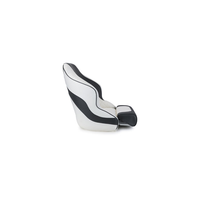 TM Sport Flip Up Bootstoel | Wit/Antraciet | Comfortabel & Duurzaam